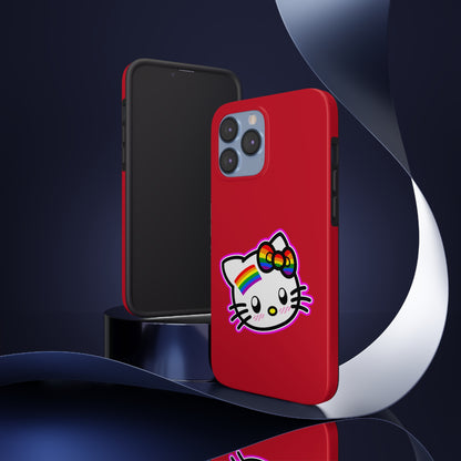 Hello Rainbow iPhone Case