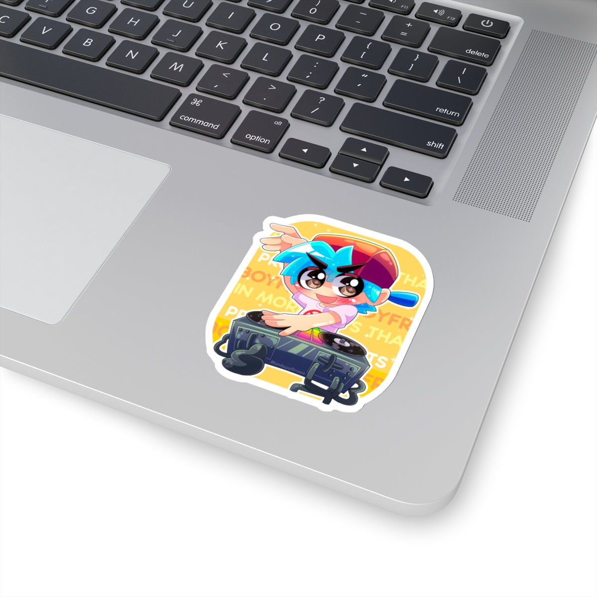 Chibi Boyfriend Freeplay Kiss-Cut Sticker