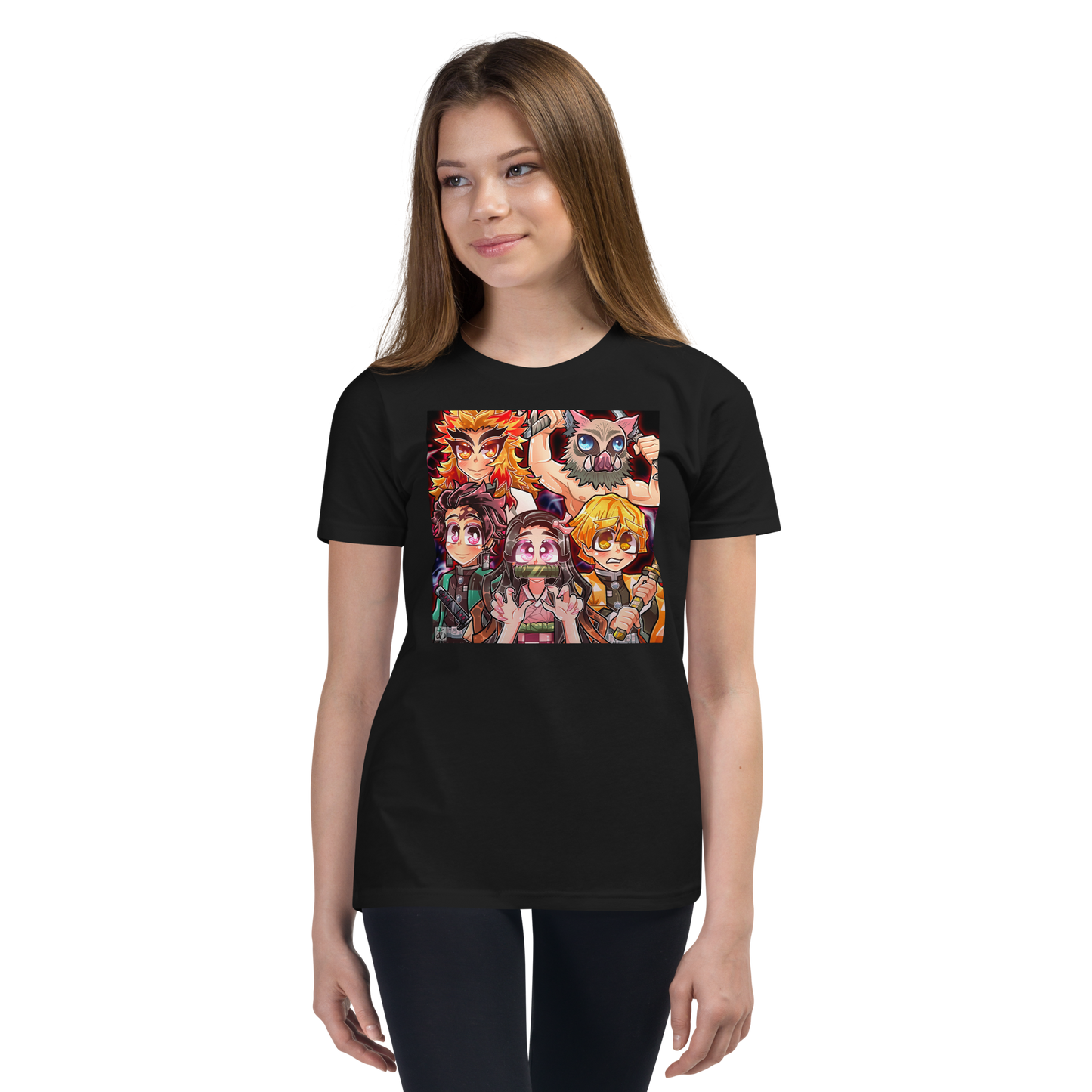 Demon Slayer Fanart Youth Tee