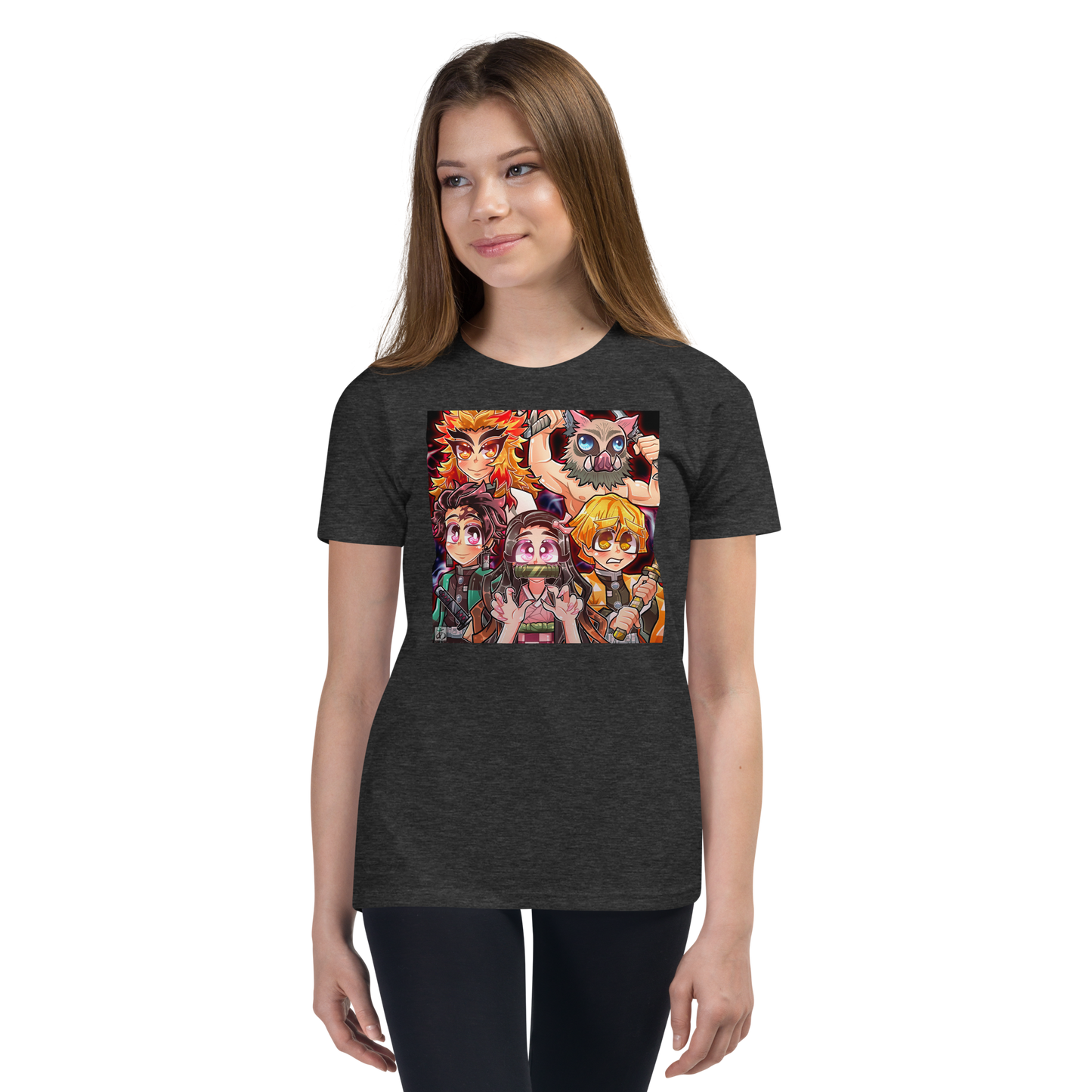 Demon Slayer Fanart Youth Tee