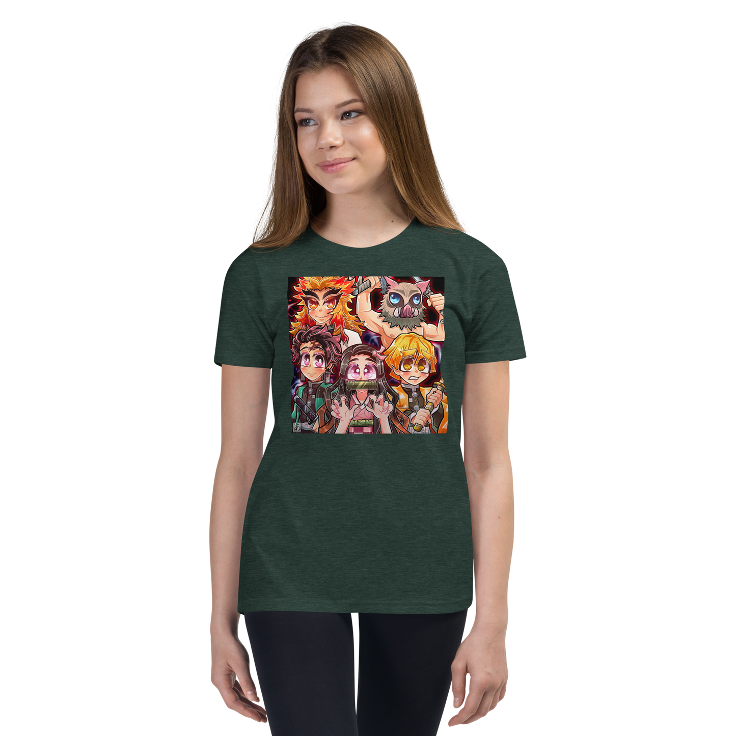 Demon Slayer Fanart Youth Tee