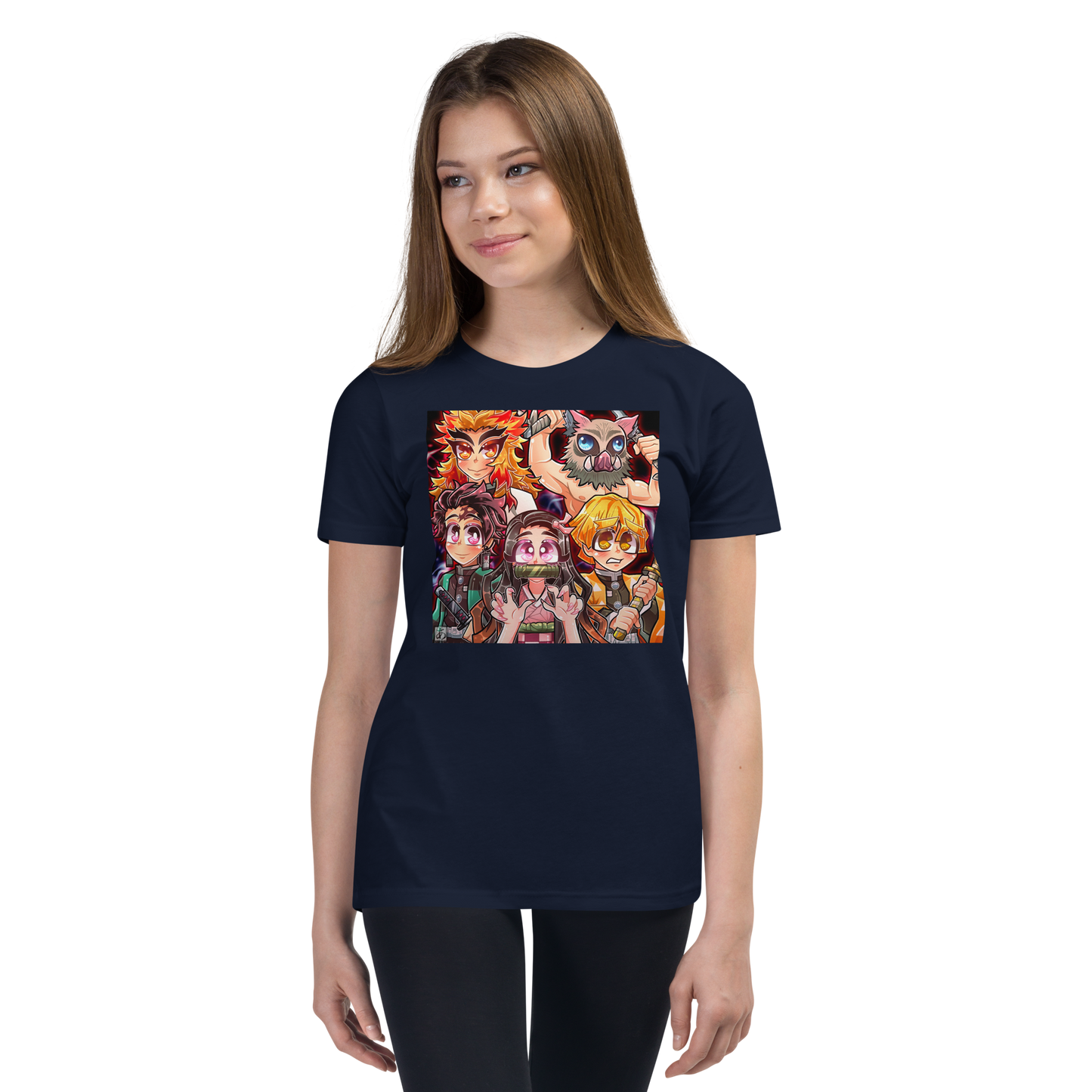 Demon Slayer Fanart Youth Tee