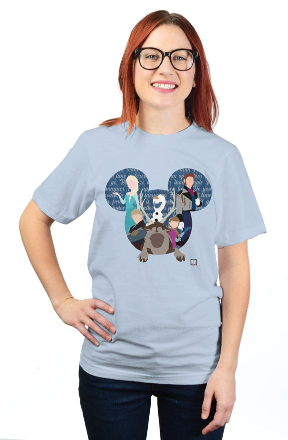 Disney Frozen Silhouette Tshirt