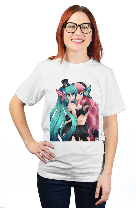 Hatsune Miku and Megurine Luka T-shirt
