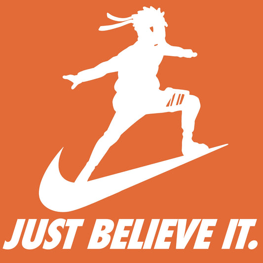 Nike Spoof Parody 'Just Believe It' Sweatshirt for Unisex