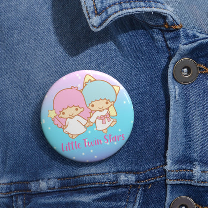 Little Twin Stars Pin Buttons
