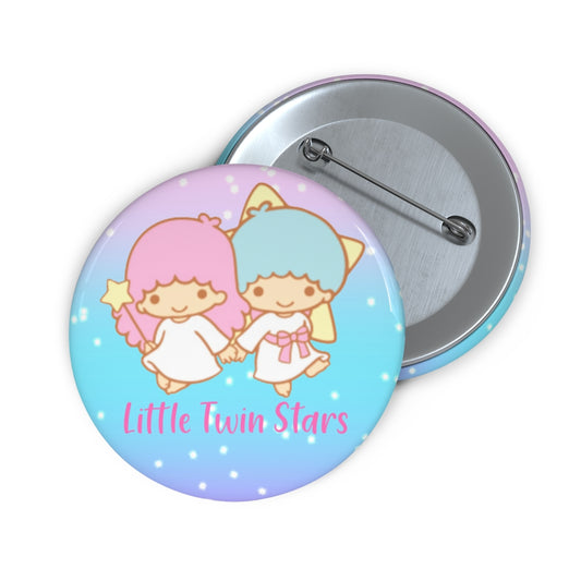 Little Twin Stars Pin Buttons
