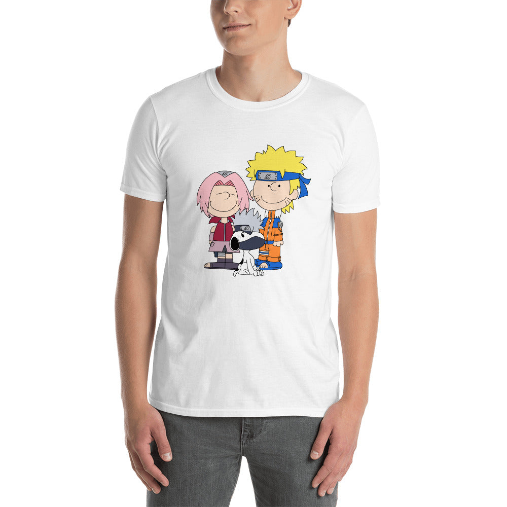 Naruto Crossover Peanuts Unisex T-Shirt