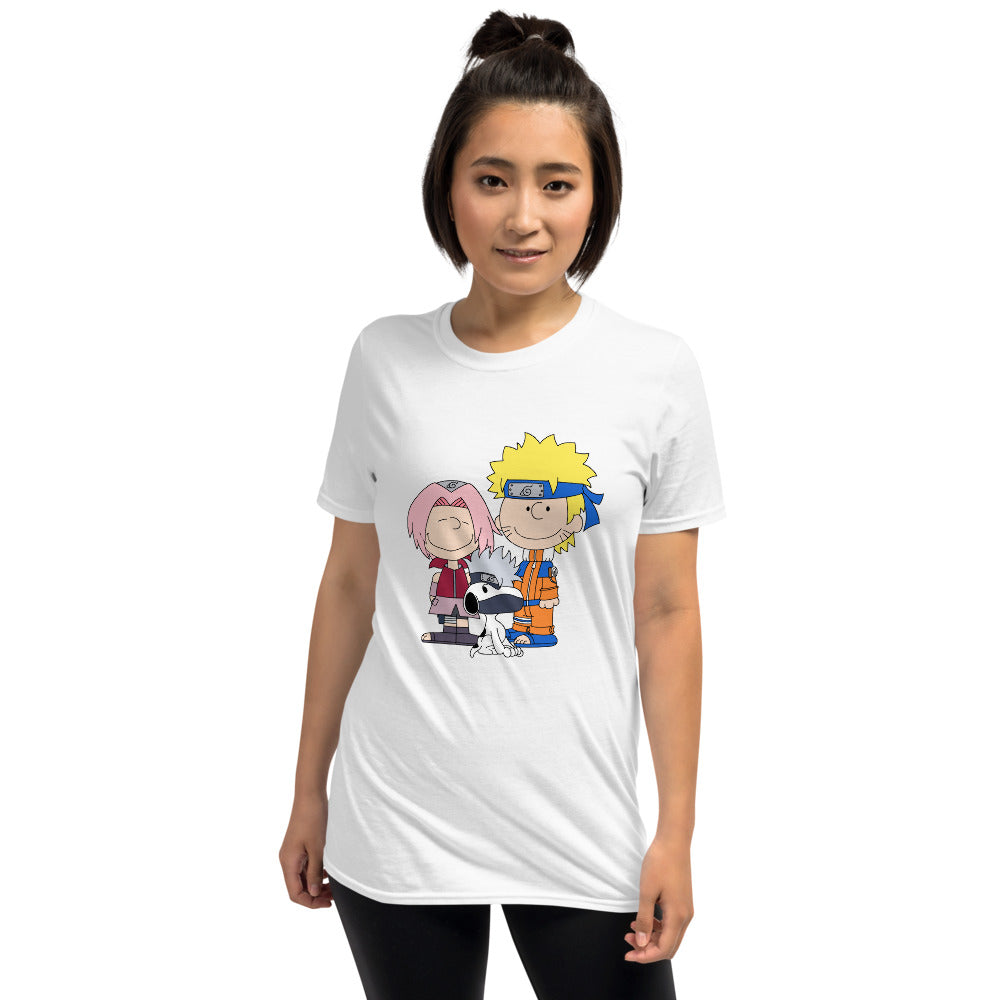 Naruto Crossover Peanuts Unisex T-Shirt