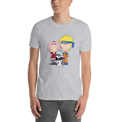 Naruto Crossover Peanuts Unisex T-Shirt