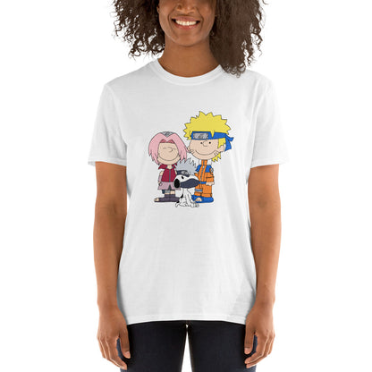 Naruto Crossover Peanuts Unisex T-Shirt