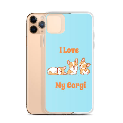 I Love My Corgi iPhone Case
