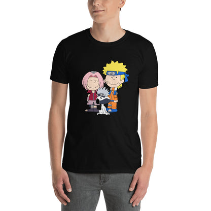 Naruto Crossover Peanuts Unisex T-Shirt