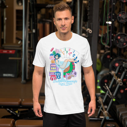 Sailor Mercury's Casino Night Unisex T-shirt